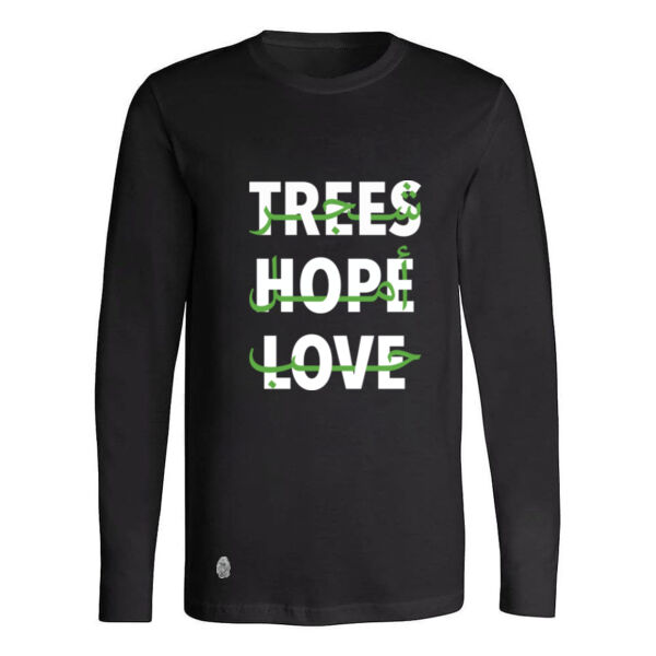 Trees. Love. Hope Long Sleeve Shirt Thumbnail
