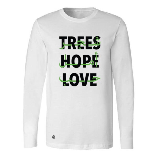 Trees. Love. Hope Long Sleeve Shirt 2 Thumbnail